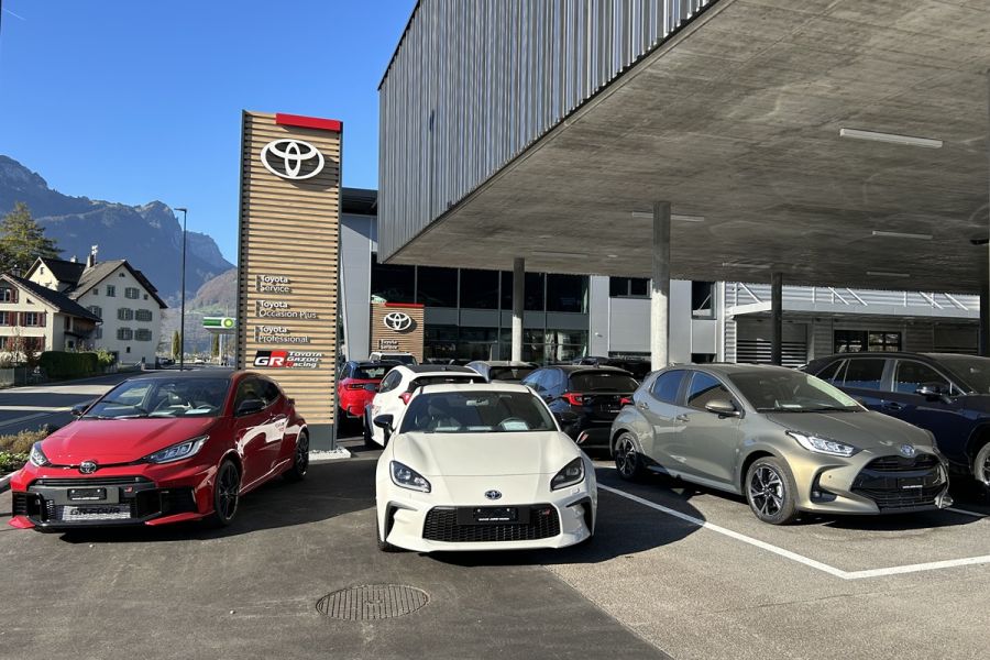Occasionen und Neuwagen bei der Garage Jörg AG Weesen