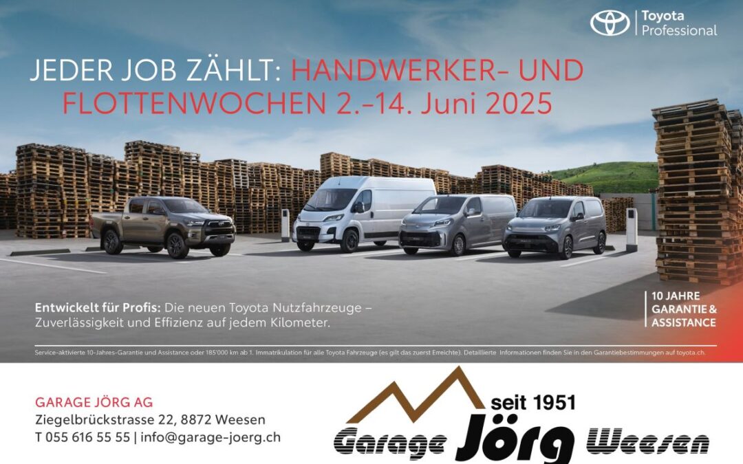 Handwerker- und Flottenwochen 2025
