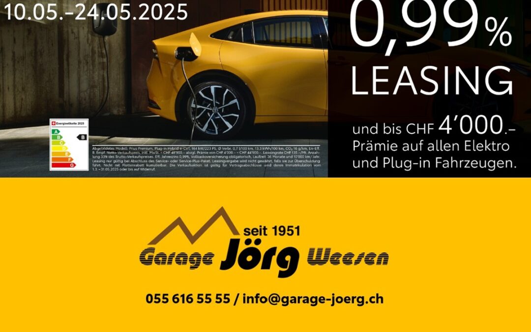 Grosse Probefahrtswochen 2025