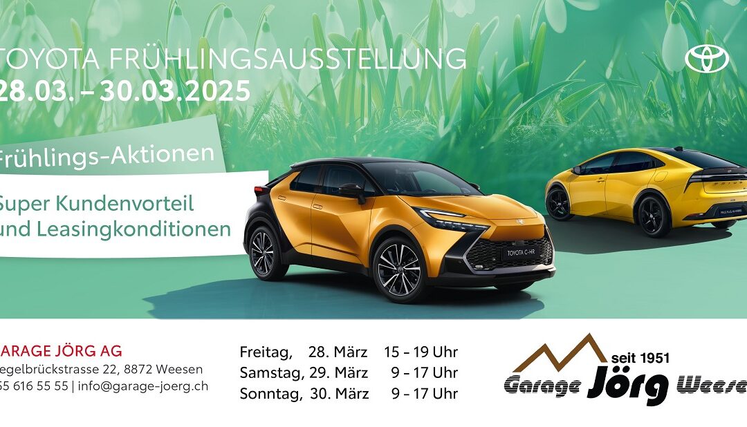 Einladung zur Frühlingsausstellung 2025
