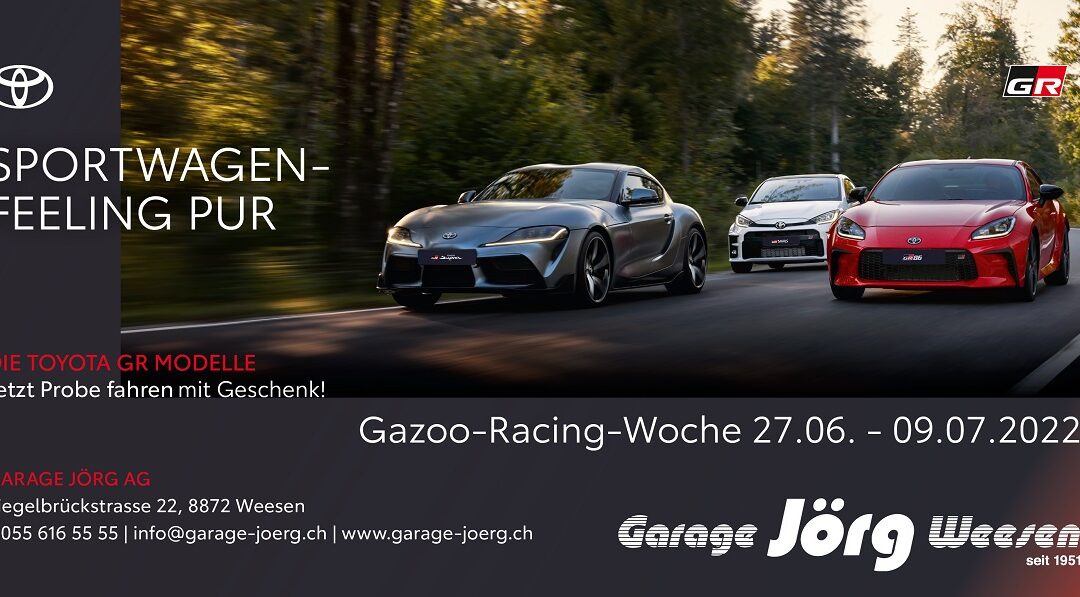 Willkommen zur Gazoo-Racing-Woche