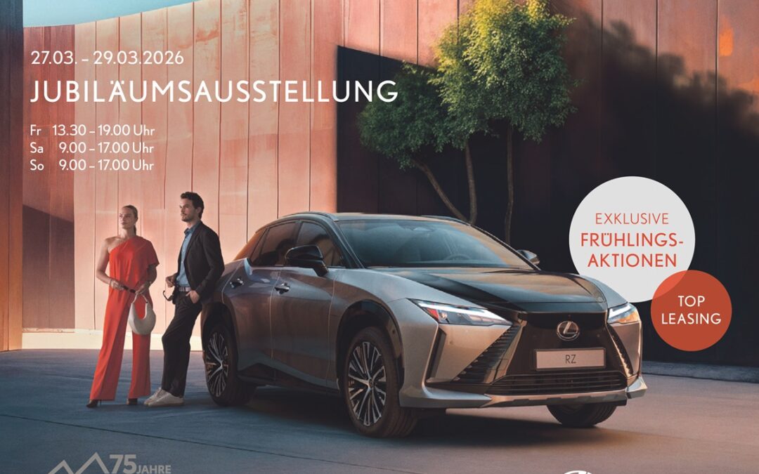 Einladung zur Jubiläumsausstellung