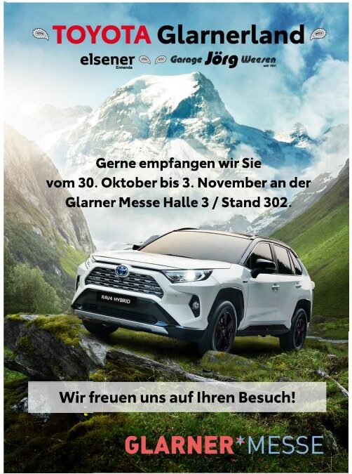 TOYOTA an der Glarner Messe