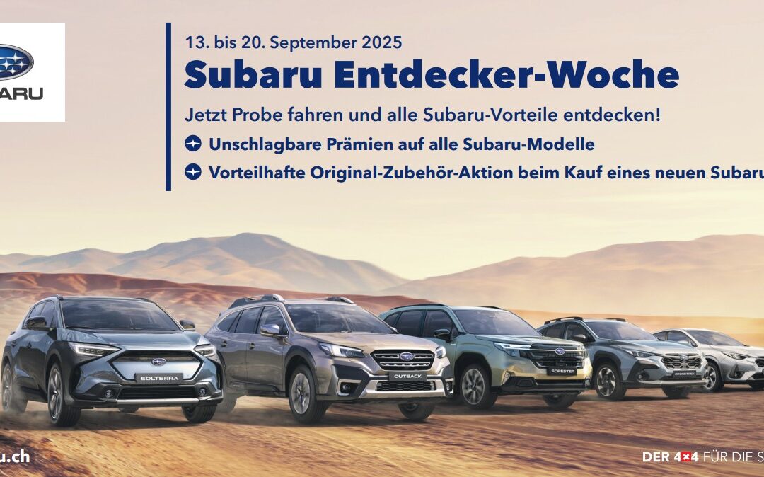 Subaru Entdecker-Woche
