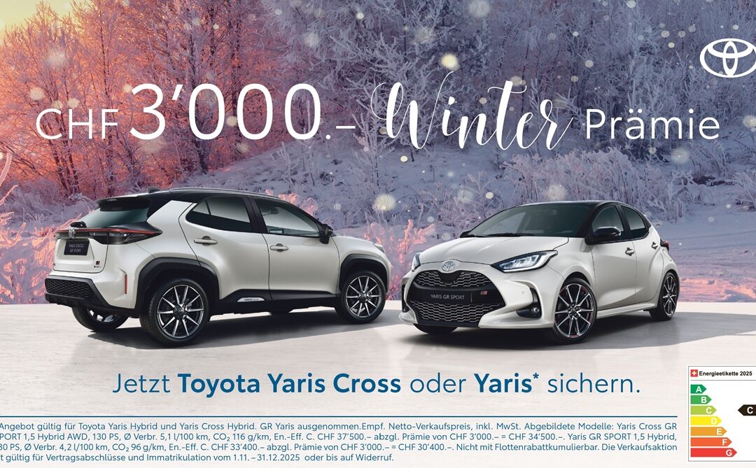 TOYOTA Yaris Winteraktion