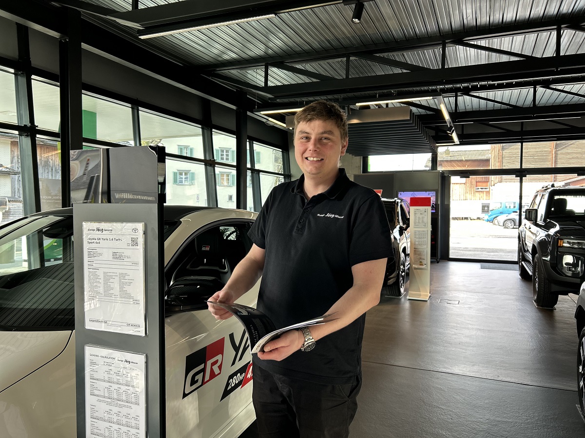 Roy Berchtold – Toyota Professional Verkaufsberater