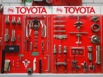 Übernahme der Toyota-Vertretung und Bau der Tiefgarage im Jahr 1979